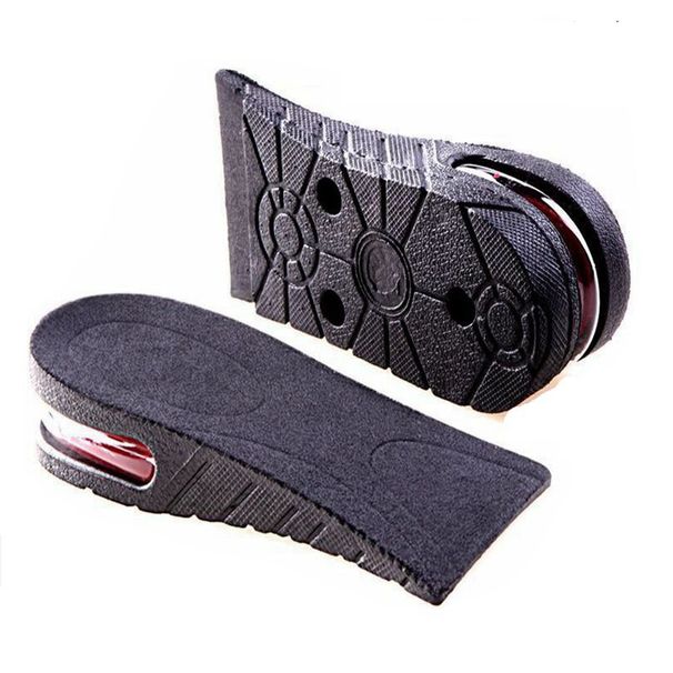 Two Layer Double Layer Adjustable Inner Height Increasing Insole Air Cushion Half Pad Wholesale Pvc Material Good Elasticity Suitable_viptrois.com