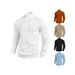 Men's High Neck Knit Sweater Winter Cable Pullover Slim Fit Long Sleeve Casual Warm Turtleneck Jumper For Autumn_viptrois.com