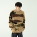 Loom 2024 Autumn Winter High-End Sweater Men Loose European American Casual Knitwear Couple Trendy Round Neck Boys Teens_viptrois.com