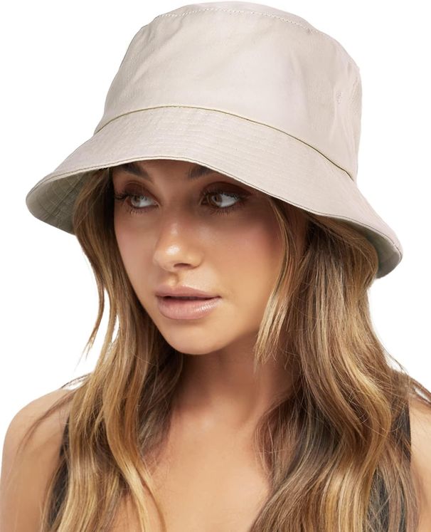 Unisex Fishing Cotton Bucket Adjustable Sun Hat For Men And Women_viptrois.com