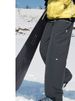 Men’s All-Season Water-Repellent Trousers – Winter-Ready Cotton Blend, Split Pleat Design (Black/Iron Gray, M-XXXL)_viptrois.com