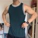 Men's Quick-Dry Sports Vest - Ice Silk Sleeveless Workout Tank Top For Basketball & Fitness | Breathable Summer Training Shirt | Big & Tall Sizes_viptrois.com