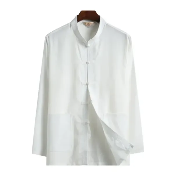 Camisa De Año Nuevo Del Dragón De Estilo Chino, Abrigos De Kung Fu, Chaqueta De Traje Tang, Ropa Tradicional China, Chaquetas Hanfu, Ropa Para Hombres_viptrois.com