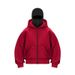 2025 Fashion New Men's Clothing, Spring New Fashion Double-hooded Jacket, Men's Hooded Exterior_viptrois.com