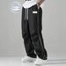 Men's Quick Dry Striped Drawstring Pants Casual Versatile Summer Everyday Style in Stock_viptrois.com