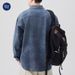 Muqiu Wear 2025 Spring New American Denim Men's Trendy Brand Loose Shirt Jacket_viptrois.com