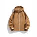 Monochrome Man- 2025 New Couple Style Spring And Autumn Hooded Men's Jacket High-End Fashion Handsome Zipper Cross-Border_viptrois.com