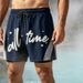 Men's Clothing Men's Double Layer Plus Size Drawstring Swimming Trunks Pool Beachwear To Prevent Embarrassment_viptrois.com