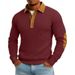 "Men's Corduroy Jacket – Vintage Button-Up Shirt Jacket, Soft Brushed Lining, Relaxed Fit, Long Sleeve Casual Coat ( Lightweight Fall Outerwear)"_viptrois.com