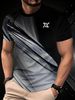 Men's Clothing Men's New Summer Ice Silk Short Sleeved T Shirt Versatile Trend Handsome Checkered Half Sleeved Breathable T Shirt Men's Short Sleeved_viptrois.com