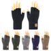 Knitted wool cold proof warm gloves men's thick outdoor cycling plus velvet touch screen winter gloves_viptrois.com