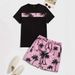 Summer Men's Casual T-Shirt With 3D Coconut Tree Pattern Printed Style For Beach Shorts Set_viptrois.com