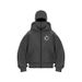Men's Clothing Trendy Metal Print Hooded Sweatshirt - Eye-Catching Graphic Pullover For Streetwear Lovers | Available In Black, White, Gray & Red_viptrois.com