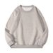 Unisex Fleece-Lined Oversized Crewneck Sweatshirt – 360g Cotton Blend, Warm & Comfortable, 20 Colors, Anti-Wrinkle (M-5XL)_viptrois.com