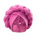 Women's Hats Twisted Autumn And Winter Simple Ethnic Headscarf All Match Thick Braid Milk Silk Big Braid Cross Head Cap_viptrois.com
