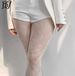 Silk Stockings Small Flower Fishnet Stockings Hollow Pure Desire Stockings Mesh Sexy Legs Black Silk Mesh Fishnet Stockings_viptrois.com