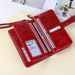 Retro Multi Function Anti Theft Brush Rfid Zipper Snap Button Large Capacity Long Women's Wallet Wallet Handbag_viptrois.com