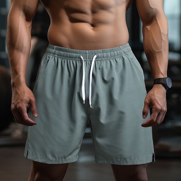 Men's Clothing High Quality Summer Shorts Sports Quick Drying Loose Oversized Fitness Shorts Beach Pants_viptrois.com