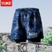 Men's Clothing Swimming Trunks New Professional Quick Drying Two Layer Loose Large Size Double Layer Anti Embarrassment Swimming Equipment Set_viptrois.com