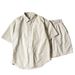 Men's Clothing Shirt Suit Shorts Cardigan Top Rivet Casual Straight Shorts Men_viptrois.com