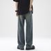 Unisex Vintage Flared Jeans With Fleece Lining – Clean Fit Retro Bell Bottoms For Men & Women (XS-3XL)_viptrois.com