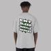 Summer American Retro Short-sleeved T-shirt Men's Oversize Casual Half-sleeved T-shirt Top_viptrois.com