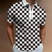 Unbeatable Quality 2025 Spring/Summer New Polo Shirt Zipper Printed Men's Top_viptrois.com