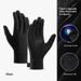 Pulse Winter Japanese Ski Inner Men's Outdoor Fleece-Lined Warm Windproof Touchscreen Non-Slip Cycling Gloves DB66_viptrois.com