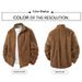 Pure 2025 Cross-Bord Exclusive European Size Trendy Wint Warm Particle Outwear Lamb Wool Jacket Men's New Knitted_viptrois.com
