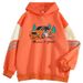 2024 Spring And Autumn New Color Block High-End Music Is GoodHandsome Internet Celebrity Long Sleeve Sweatshirt_viptrois.com