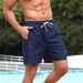 Men's Clothing Five Point Beach Pants Swimming Trunks Quick Drying Beach Pants Surfing Pants_viptrois.com