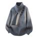 New High-end Sweater Men's Loose Casual Knitted Sweater American Trendy Brand Button Fashion Men's Bottoming Shirt_viptrois.com