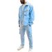 Men's Casual Workwear Set – Multi-Pocket Jacket & Trousers Suit (Blue/Black/Khaki/Navy, S-XXXL)_viptrois.com
