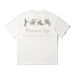American Pure Cotton Spartan Era Short Trendy Brand Summer Round Neck Couple Printed T-shirt Half Sleeved Men_viptrois.com