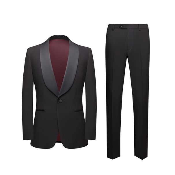 Men's Clothing Boutique Suits Performance Studio Evening Dress Wedding Groom Suit Three Piece Suit_viptrois.com