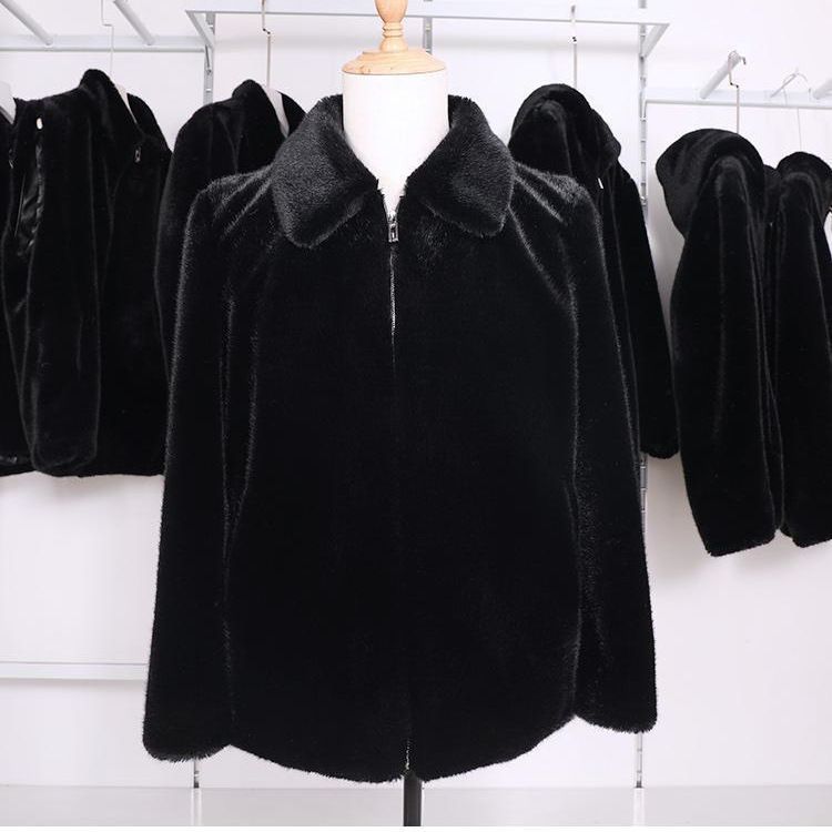 Men's Hooded Faux Mink Coat – Premium Winter Jacket With Detachable Inner Fur (M-5XL) | Japanese Minimalist Style_viptrois.com