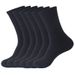 Hosiery men's warm thick cotton socks pulled wool high elastic mid-tube socks towel bottom sports socks_viptrois.com