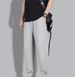 Men's Clothing Summer Thin Pants Men's Skinny Casual Jeans Solid Color All Match Trendy White Nine Point Cuff Pants Men_viptrois.com