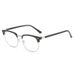 Anti-Blue Light Non-Prescription For Men And Women, High-Definition Eye Protection, Half-Frame Glasses_viptrois.com