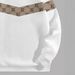 Men's Clothing Formal Pullover Sweatshirt, White V Neck Pattern, Men's Autumn Hot Selling Business Casual Style_viptrois.com