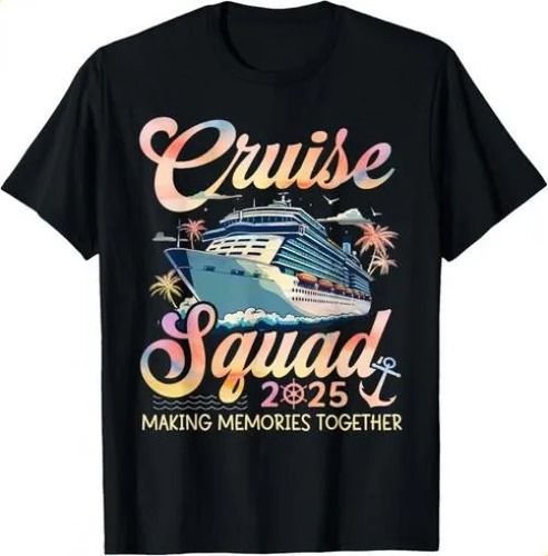 T-shirtcruise Squad 2025 Family Group Matching 2026 Summer Vacati_viptrois.com