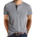 2025 Summer New Men's Short-sleeved Slim-fitting Casual Versatile T-shirt_viptrois.com