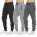 Men's Clothing Sports Pants Casual Pants Sweatpants Drawstring Loose Cuffs Solid Color Trousers Fitness Training Pants_viptrois.com