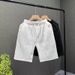 Men's Clothing Trendy Sports Capri Pants Summer Casual Beach Style Hong Kong Versatile Shorts_viptrois.com