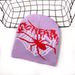 Unisex Spider Web Jacquard Knit Beanie - Trendy Streetwear Fashion, Warm & Stylish, Perfect For Winter (Black, Light Purple, Beige, Ginger, Red)_viptrois.com