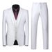 CT Men's Formal Suit 661 Host Emcee Wedding Groomsman Three-Piece Set 3D Design_viptrois.com