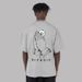 Men's Clothing Short Sleeve Tide Brand New Summer National Tide Praying Cat Men And Women Cheap Cat T Shirt Couple Outfit Loose_viptrois.com