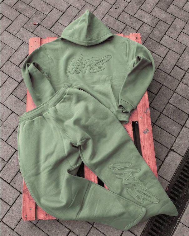 Men's Clothing Spring And Autumn New Fashion Printed Long Sleeve Sports Leisure Sweater Suit_viptrois.com