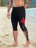 New cross-border foreign trade men's swimming training running beach high-waisted multi-color large size multi-functional sports shorts_viptrois.com