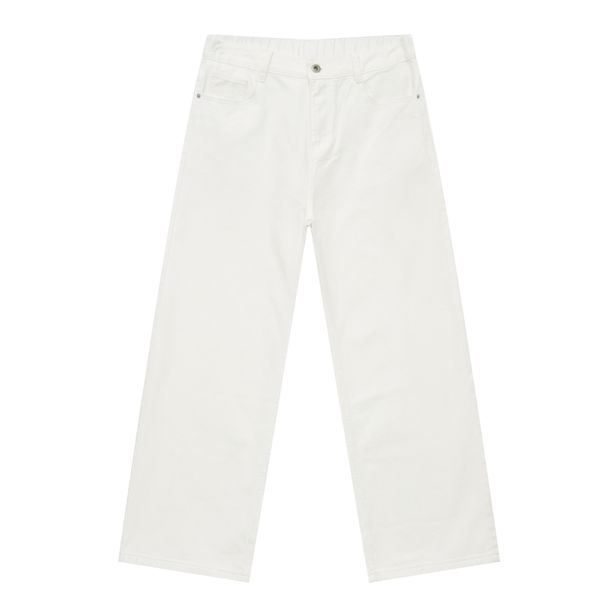 Classic Straight Leg Men's Jeans Semi-Elastic Waist Comfort Fit Everyday Denim Pants 10 Color Options_viptrois.com
